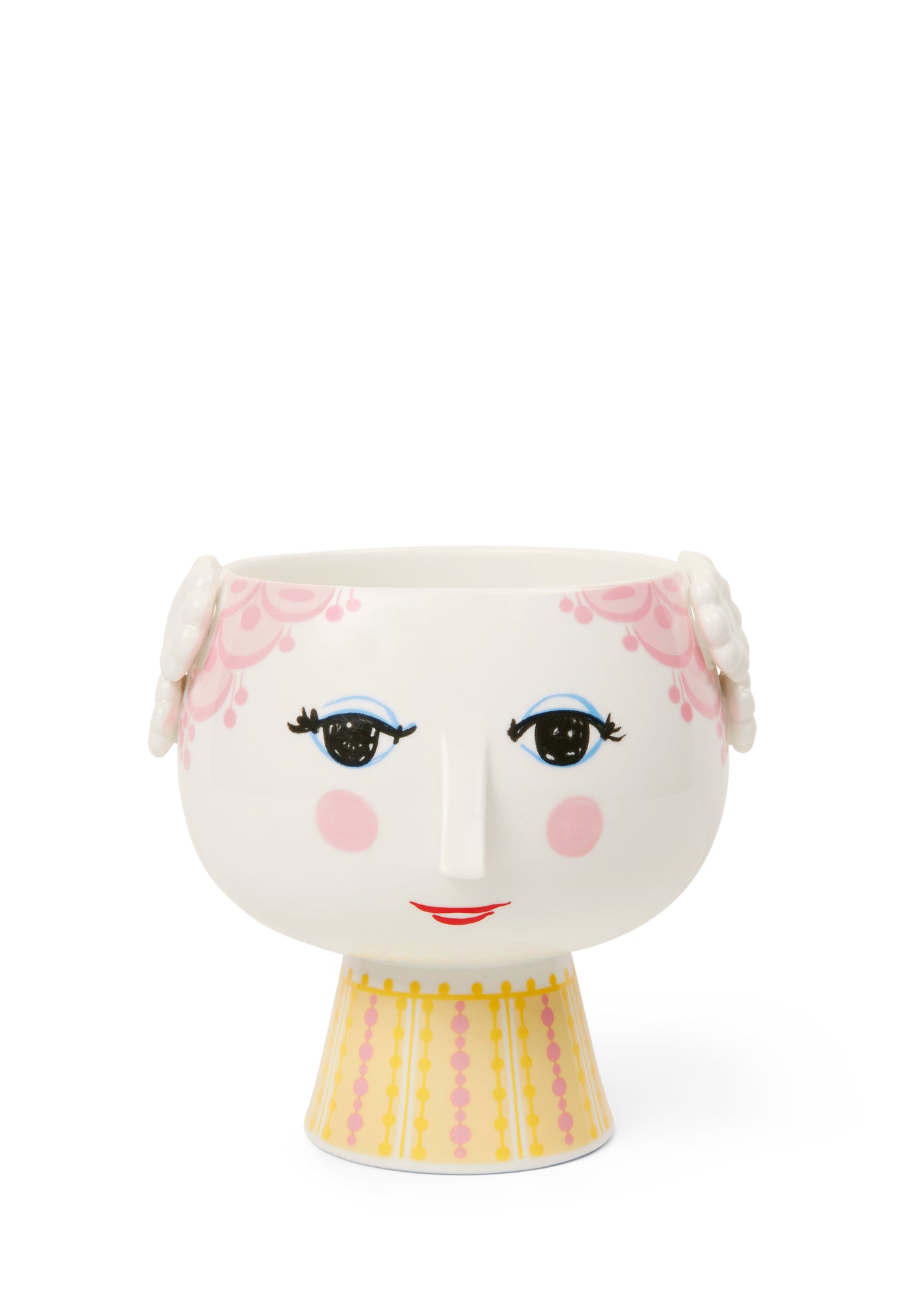 Bjørn Wiinblad Eva Flowerpot On Base Pink 