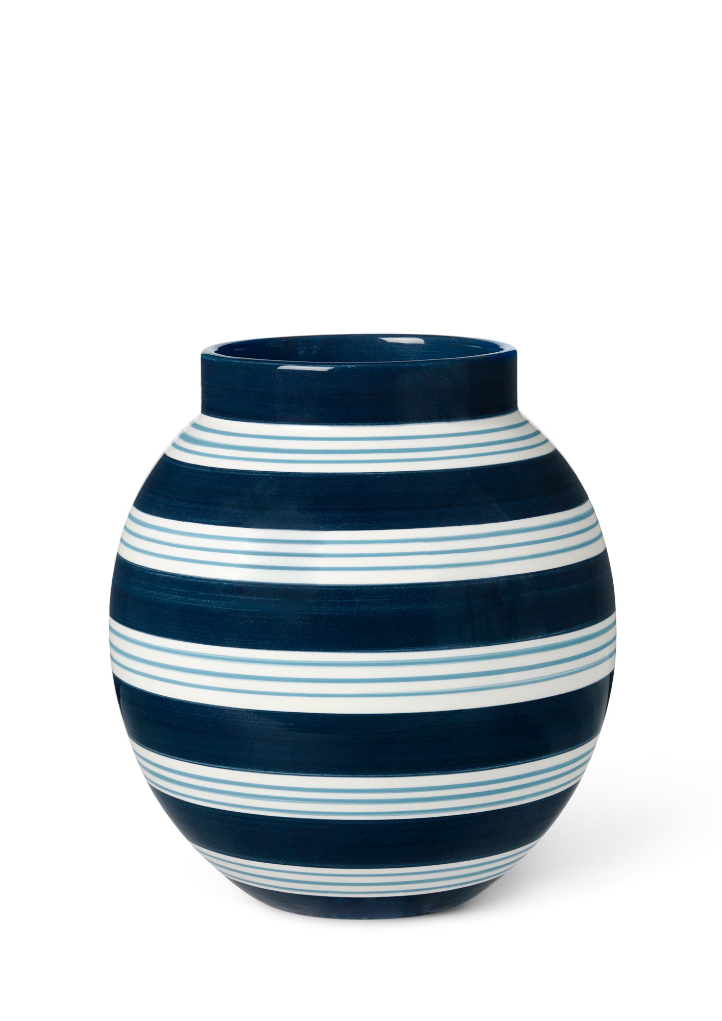 Kähler Omaggio Nuovo Vase Dark Blue 