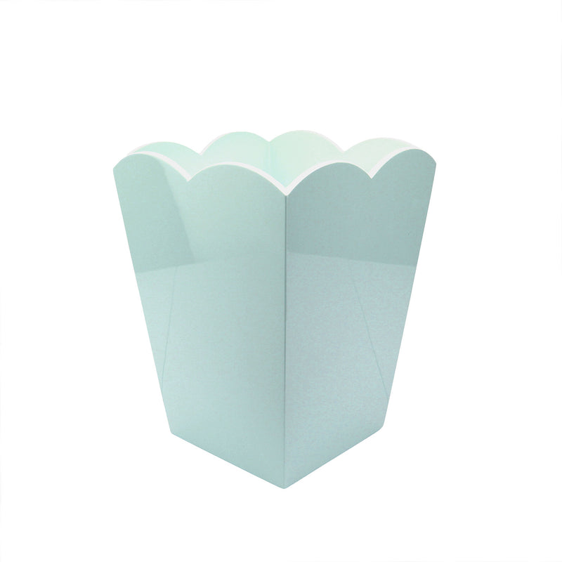 Scallop Bin Eau De Nil Turquoise