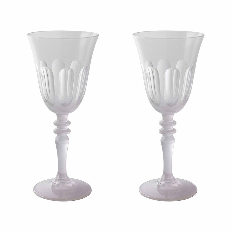 Rialto Glass Wine Opal , Set Of 2