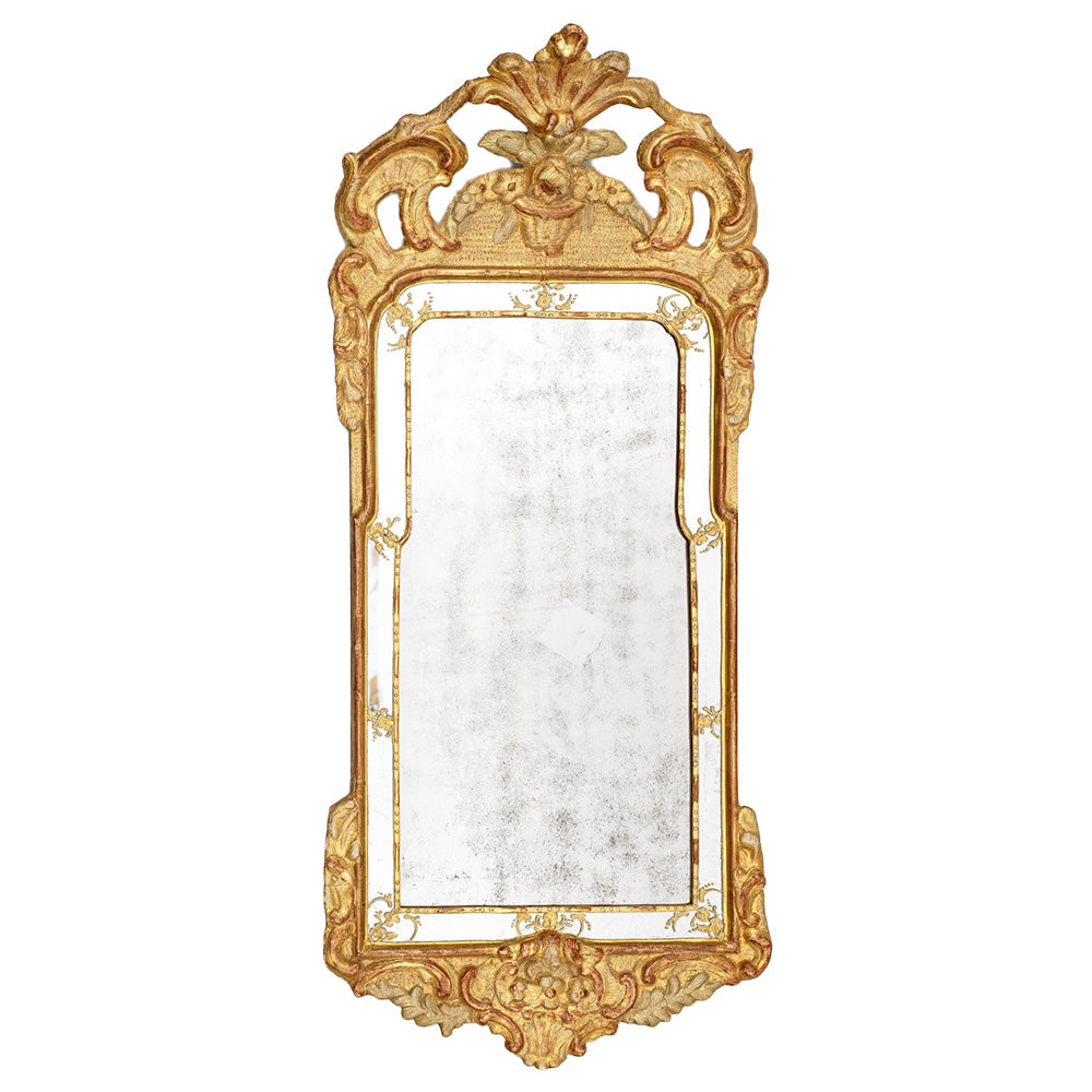 Antique mirror baroque