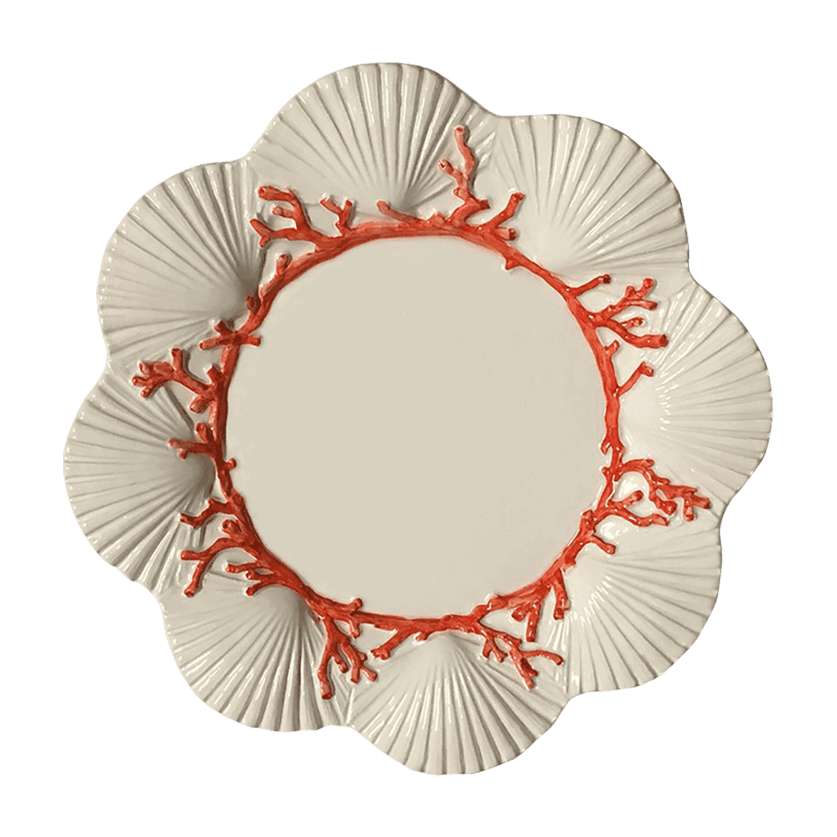 Handpainted Plates - Saint Jacques 8.2"