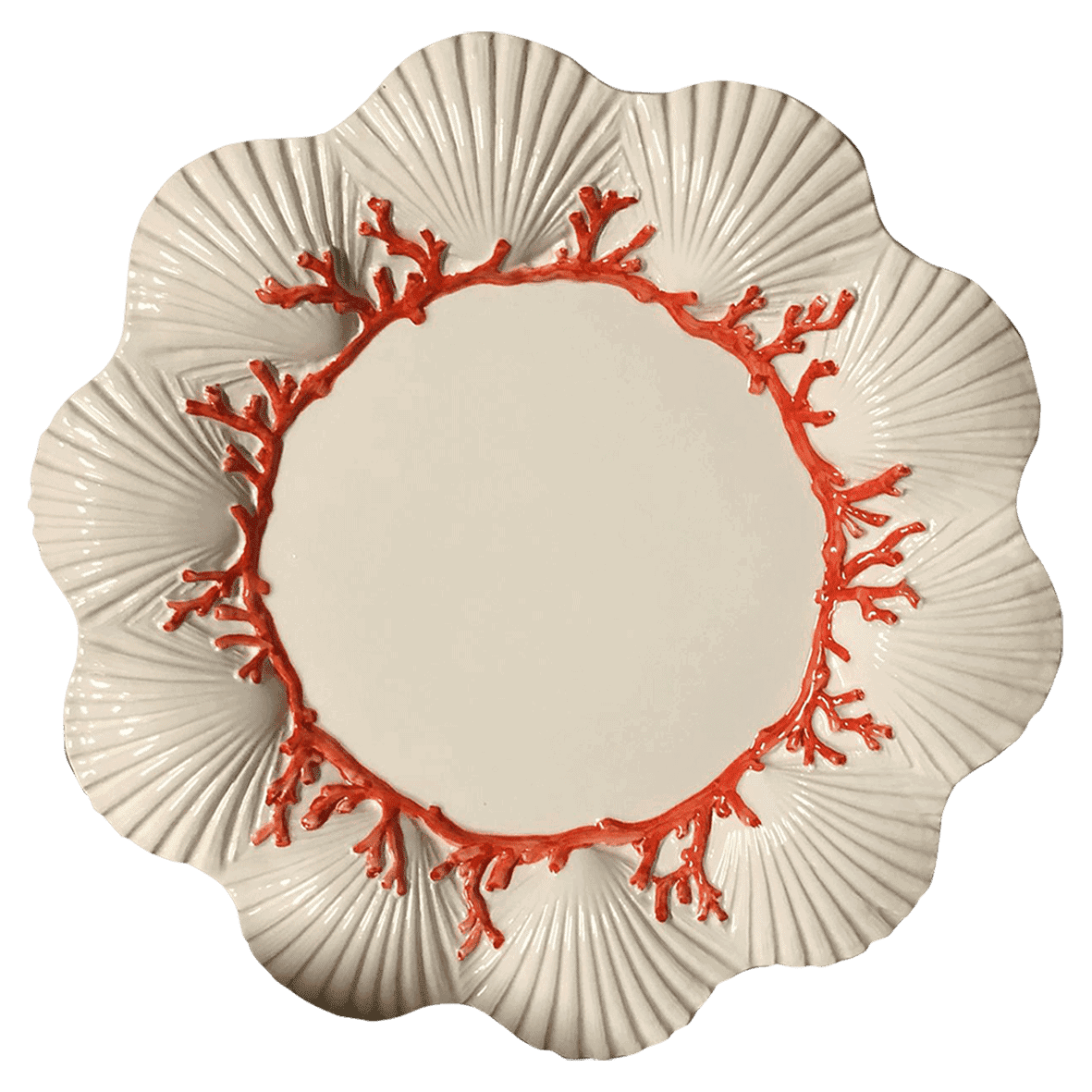 Handpainted Plates - Saint Jacques 10.6"