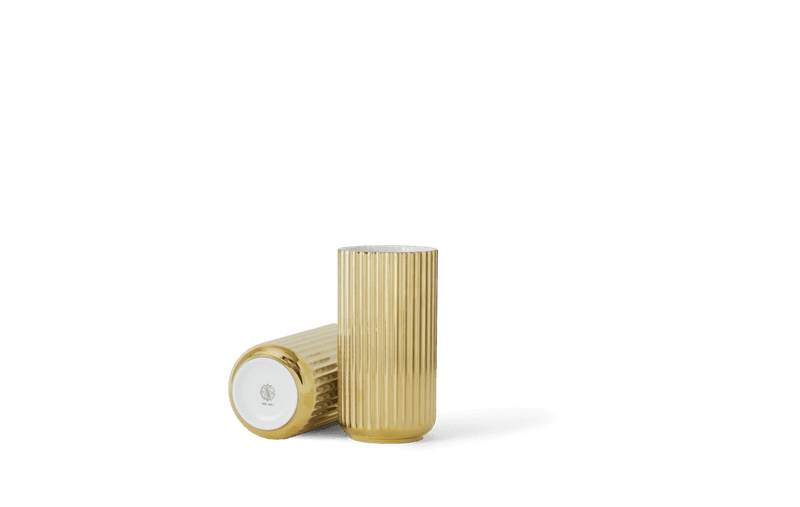 Lyngby Vase Gold 