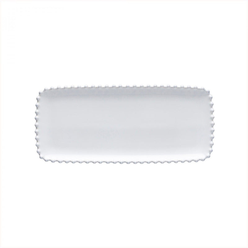 Rectangle Tray White Pearl 