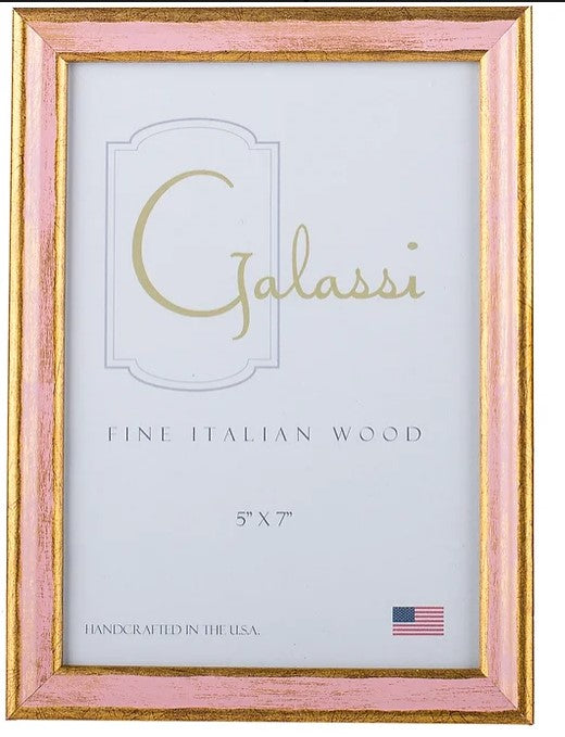 Pink-Gold Florentine Frame