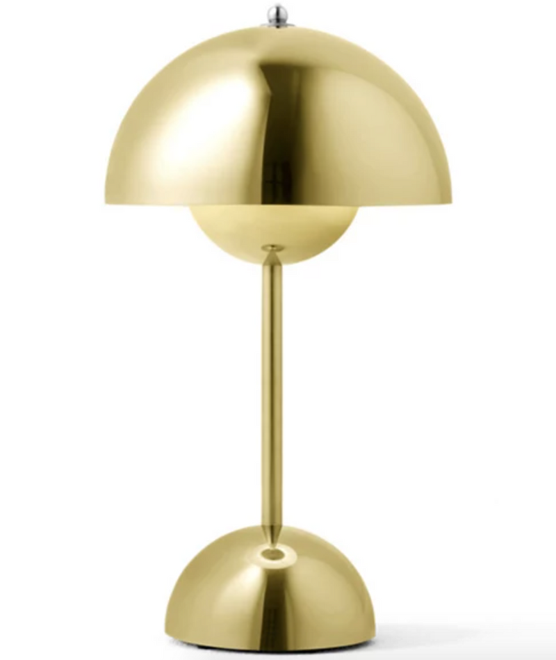 Flowerpot Lamp Brass