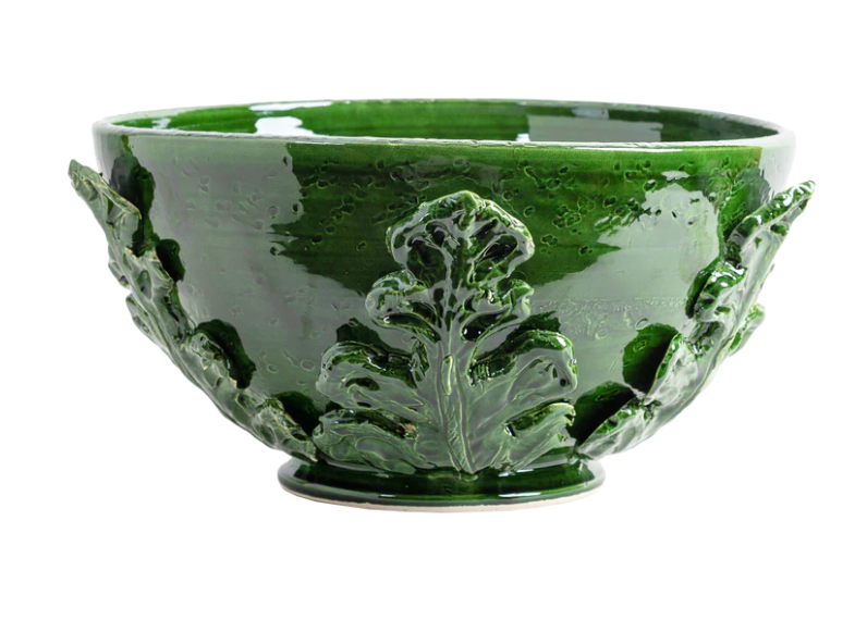 Greco Bowl, Green Leaves