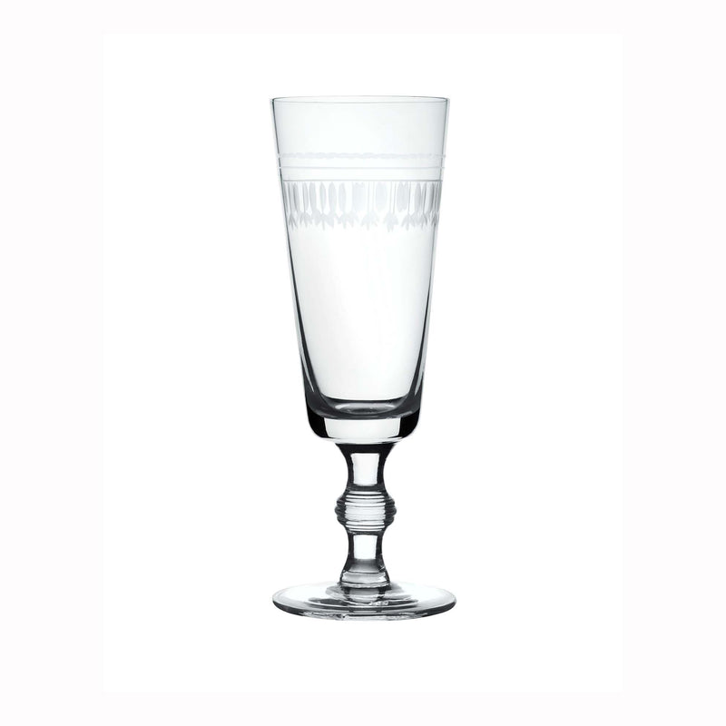 Ovals Champagne Flutes (Set of 4)