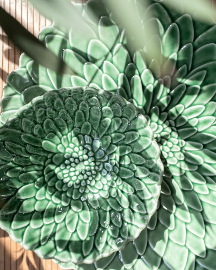 Bloom Plate Green