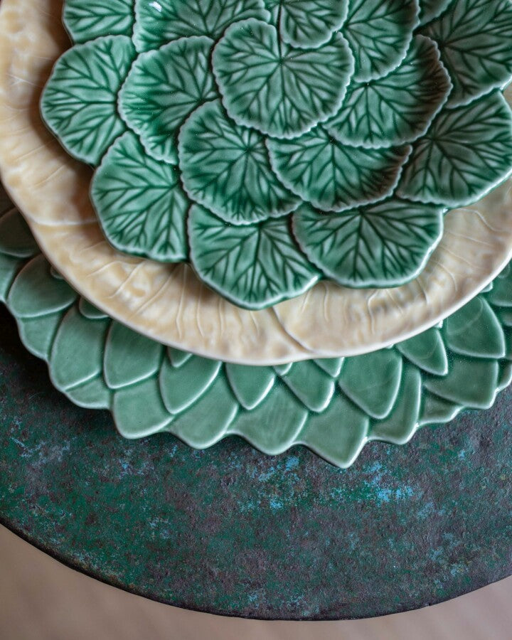 Bloom Plate Green