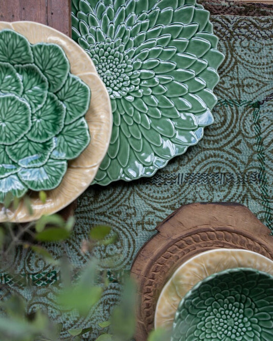 Bloom Plate Green