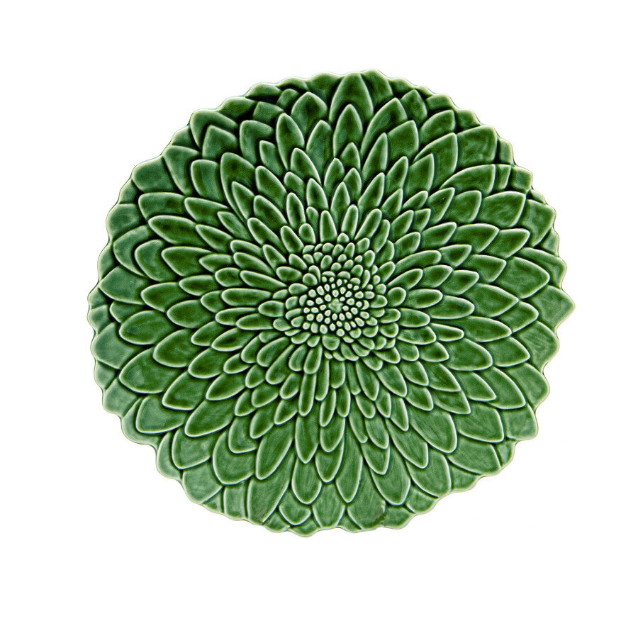 Bloom Plate Green