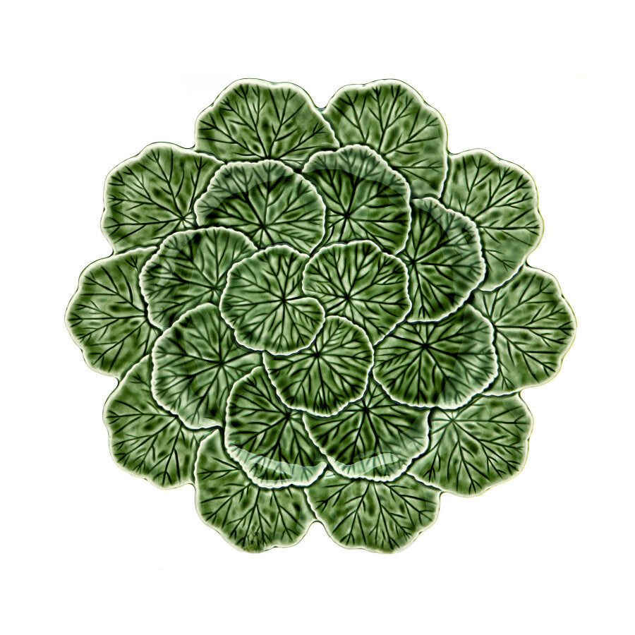 Bordallo Leaf Plate Green