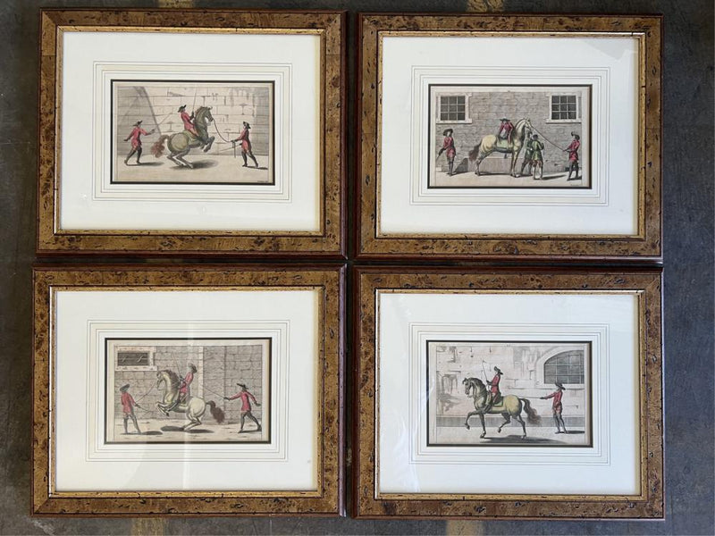 German Equestrian Engravings