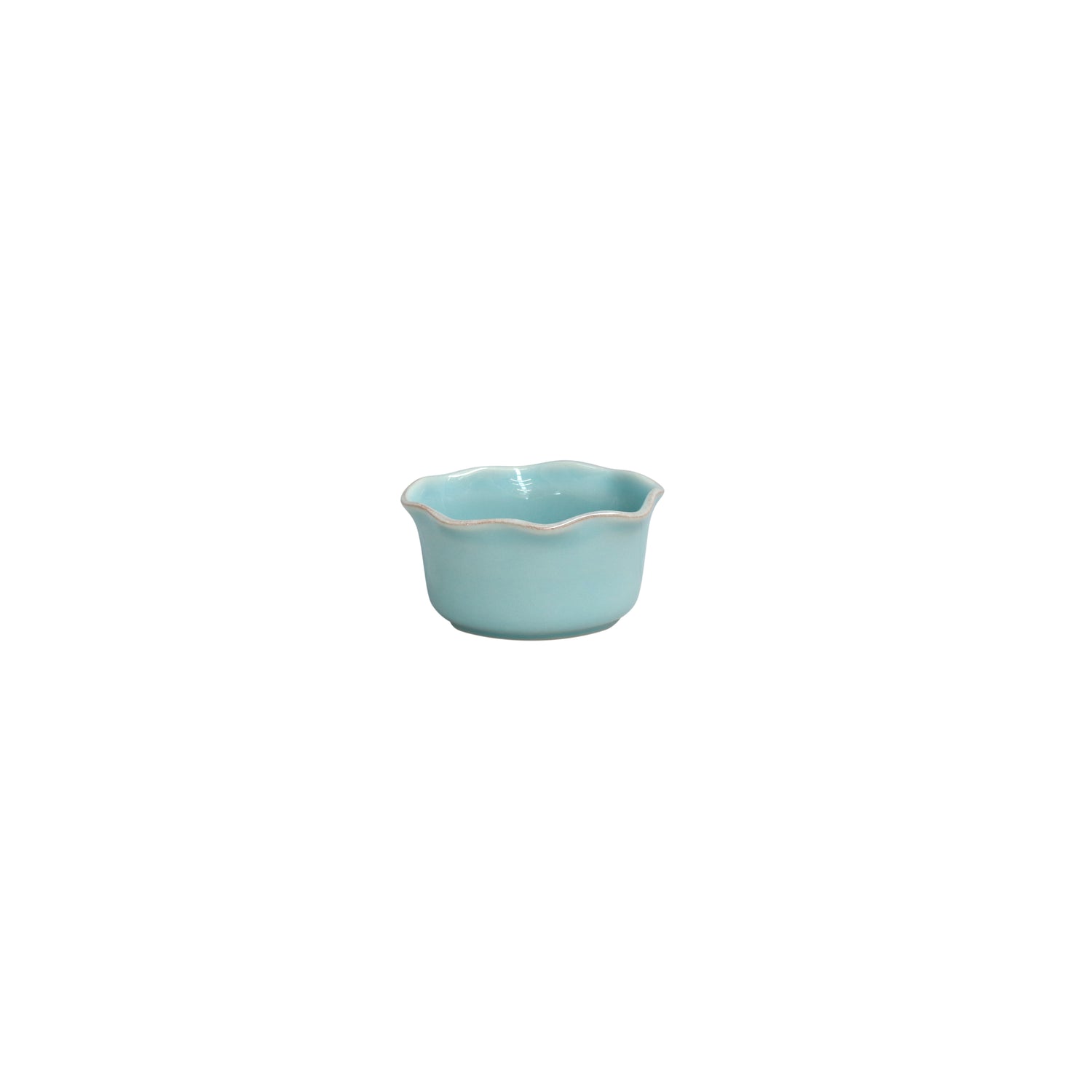 Cook & Host Ramekin Ruffled Square Blue