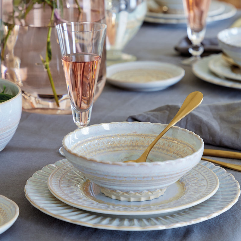 Salad Plate Nacar/Mother of Pearl Cristal